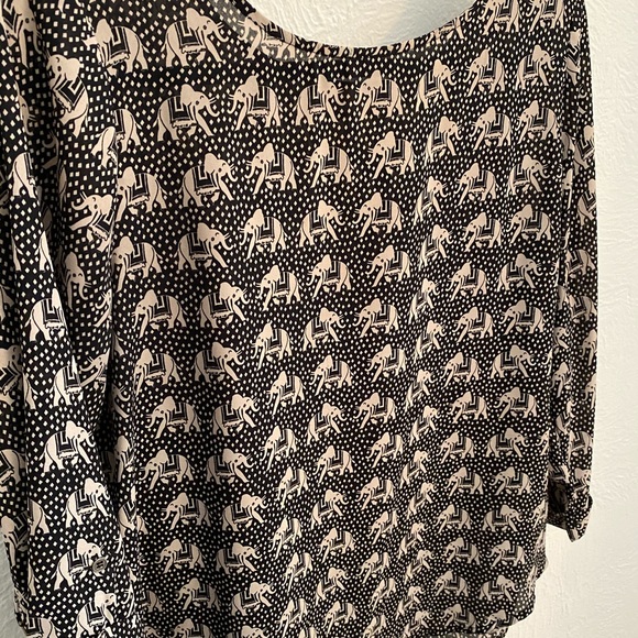 Elephant Detail Blouse - Picture 2 of 3